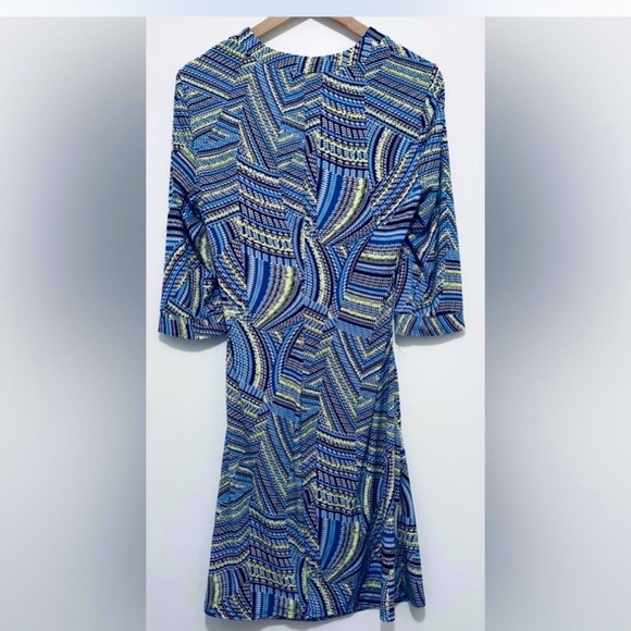 Laundry by Shelli Segal Dress, Midi Length, Multi Color, Women’s Size Medium - Picture 2 of 10